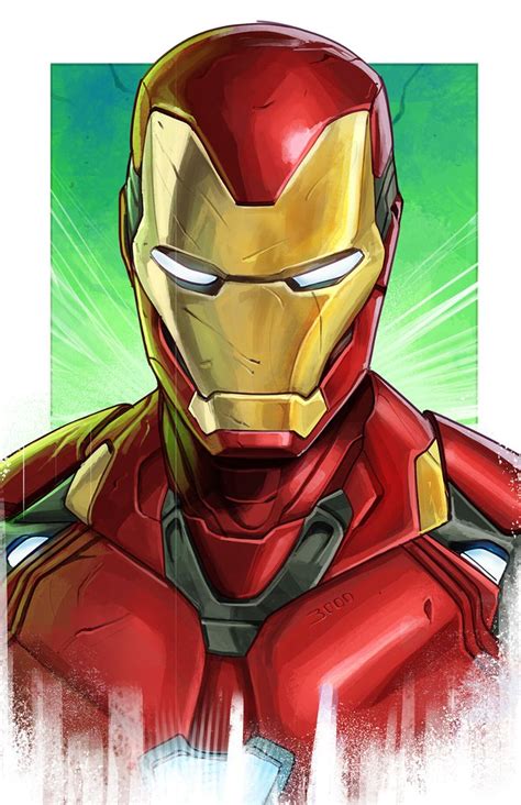 ArtStation - Avengers Headshots, Kevin Martínez | Marvel paintings ...