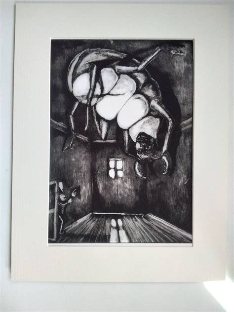 Metamorphosis Art Kafka Print Metamorphosis Etching Print - Etsy UK