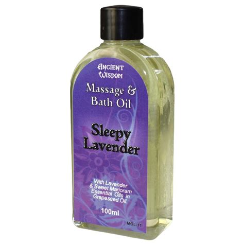 Sleepy Lavender Massage Oil | Zoom Health