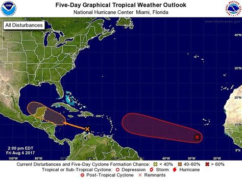 Two tropical systems getting more organized in the Atlantic - al.com