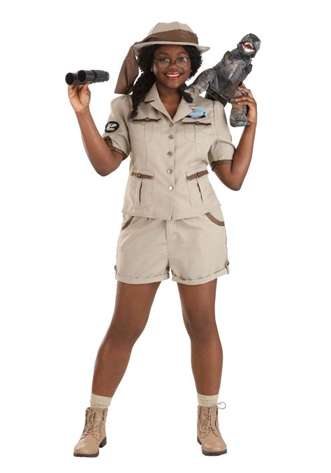 Paleontologist Costume for Women | Archaeologist Women's Costume