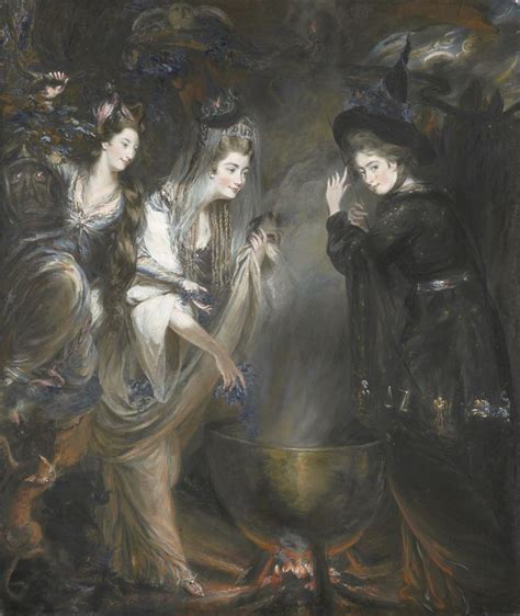 The Three Witches from Shakespeare's Macbeth by Daniel Gardner, 1775 ...