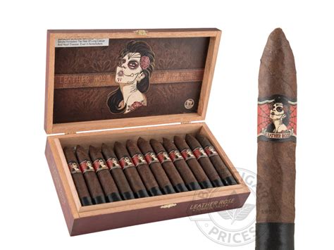 Deadwood Leather Rose Torpedo 5 x 54—Box - 24 Total Cigars - Best Cigar ...