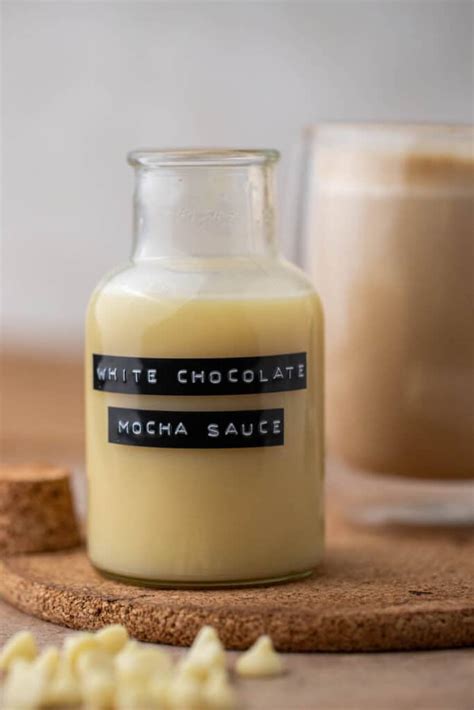 Easy Homemade Starbucks White Mocha Syrup Recipe