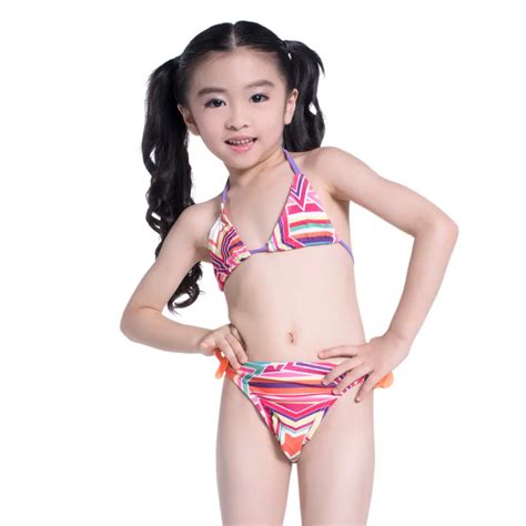 Aliexpress.com : Buy 2016 New Kids Swimwear Children bikini swimsuit ...