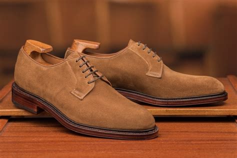 Suede Plain Toe Blucher Shoes - Five Plus One