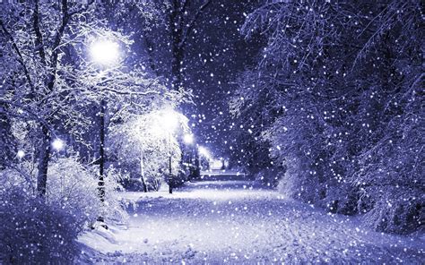 Snowy Christmas Night Wallpapers - Top Free Snowy Christmas Night ...