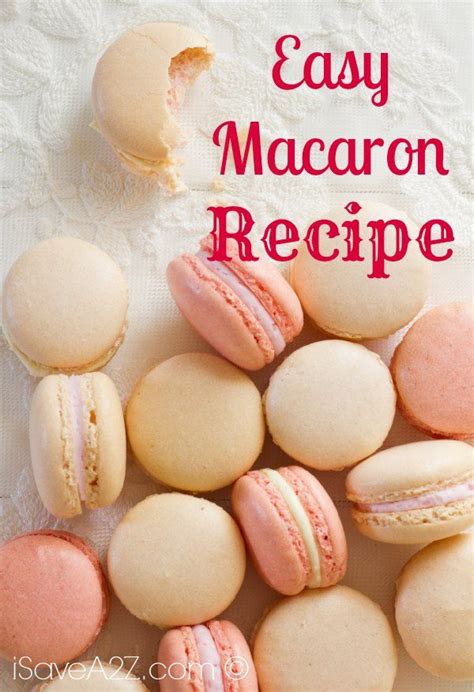 Easy Macaron Recipe | Macarons recipe easy, Macaron recipe, Macaron cookies