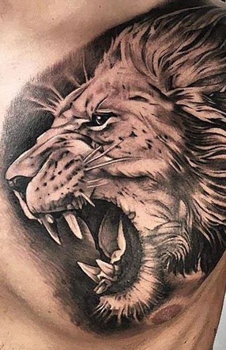 Roaring Lion Tattoo