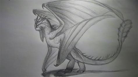 Drawing a Stormcutter from how to train your dragon - YouTube