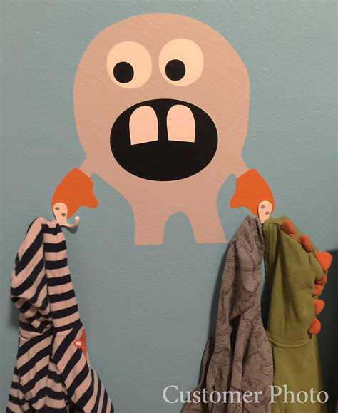 Monster Wall Decal Monster Wall Art Children Wall Decals | Etsy