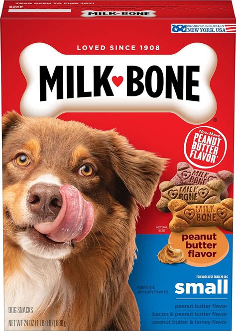 12-Pack 24-Oz Milk-Bone Peanut Butter Dog Treats (Small) $14.95 ($1.25 ...