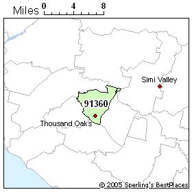 Zip 91360 (Thousand Oaks, CA) Rankings