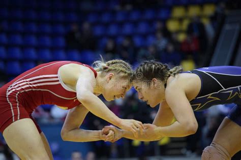 Weiblicher Ringkampf Redaktionelles Foto - Bild: 29308131