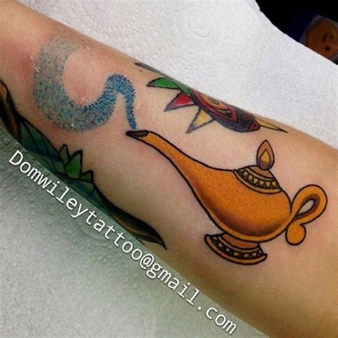 Aladdin Genie Lamp Tattoo