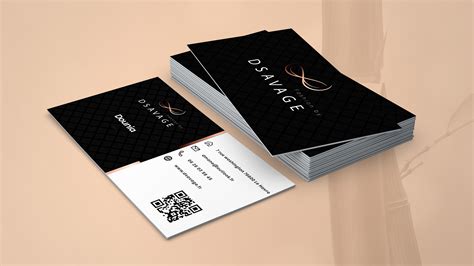 Carte de visite DSavage | Carte de visite professionnelle, Carte de ...