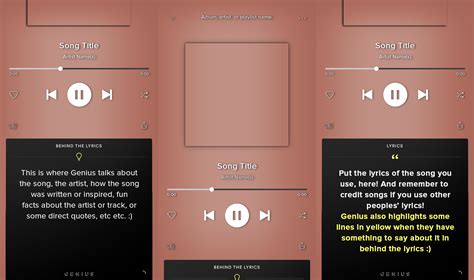 Spotify Photo Template 601