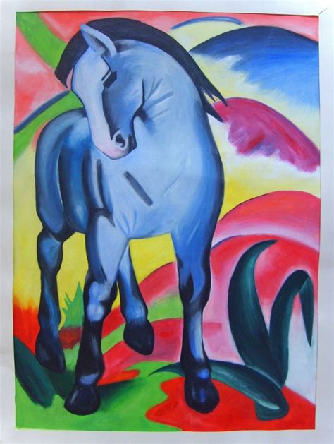 Blue Horse - Franz Marc by elilith666 on deviantART | Franz marc, Art ...