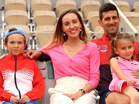 Novak Djokovic explains his ambition which comes from his kids Tara and ...