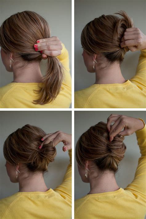 Hairstyle How-to: Easy French Roll - Hair Romance | French roll ...