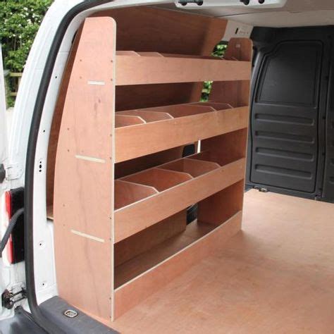 VW Caddy SWB Van Racking Plywood Tool Storage Van Shelves Ply Rack ...