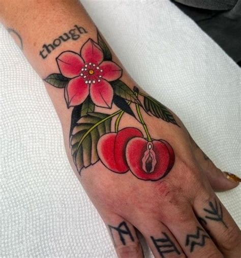 46 Amazing Cherry Tattoo Designs with Meanings and Ideas