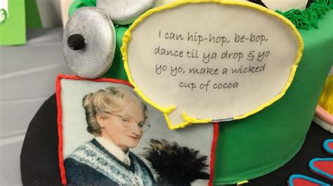 Little Boy's Mrs. Doubtfire-Themed Birthday Is a Hilarious Success