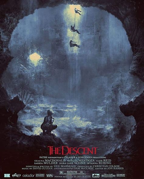 The Descent (2005) [1335 × 1652] by Big Katze Design : r/MoviePosterPorn