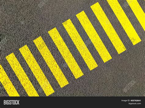 Zebra Crossing On Road Image & Photo (Free Trial) | Bigstock