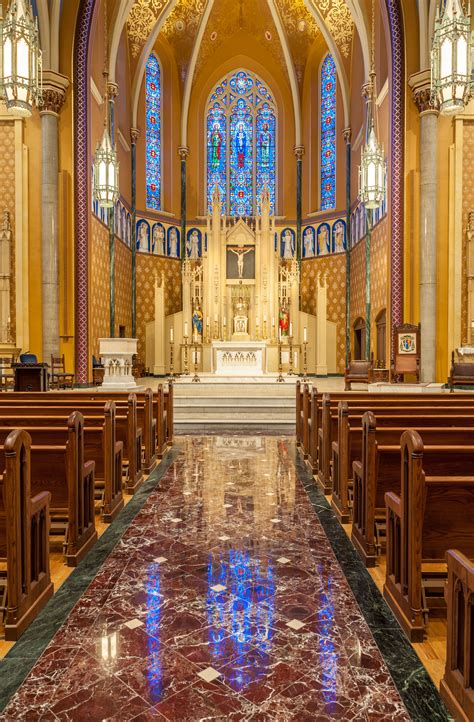 Cathedral of St. Mary, Peoria, IL Cathedral Architecture, Sacred ...