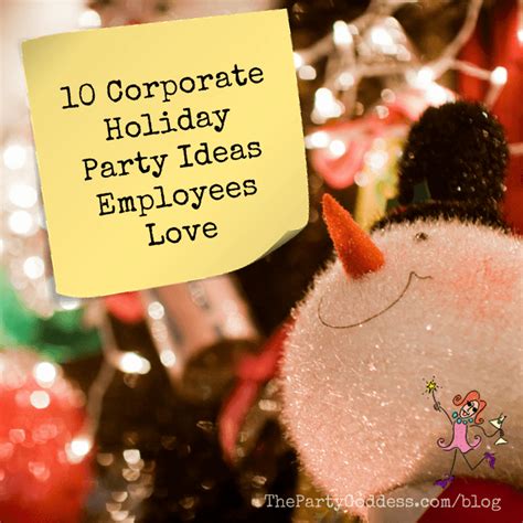 10 Corporate Holiday Party Ideas Employees Love | Work christmas party ...