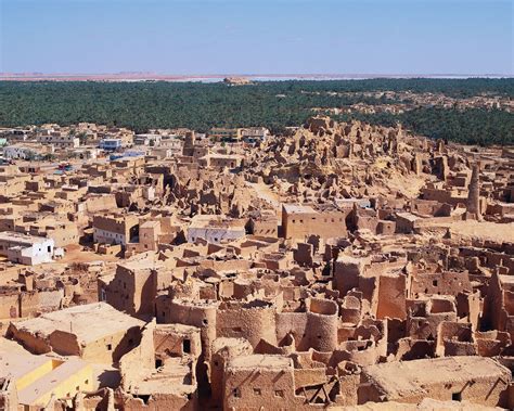 Arabian Desert Oasis Town