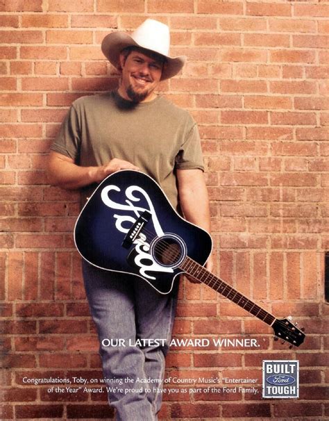 2003 Ford Toby Keith Print Ad — StangBangers