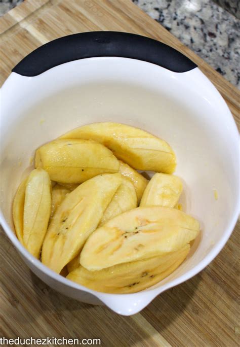 Fried Ripe Plantain Recipes - The Duchez Kitchen