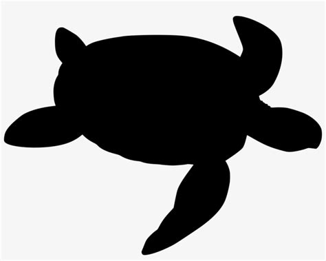 Download Png - Sea Turtle Silhouette Clip Art - Free Transparent PNG ...