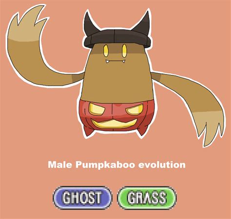 Male Pumpkaboo evolution by ericgl1996 on DeviantArt