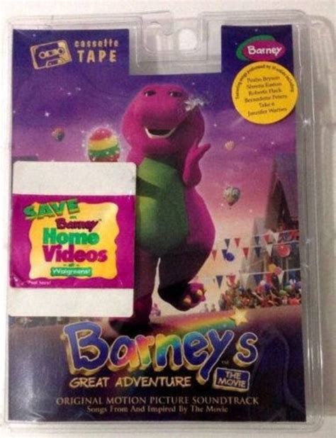 Barney's Great Adventure The Movie Soundtrack Kids' | Etsy