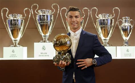 Cr7 Wins His Fourth Ballon d'OR!