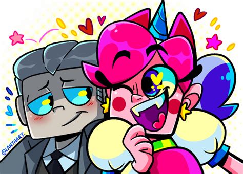 Lanthart - 💙 Richard and Unikitty 💖