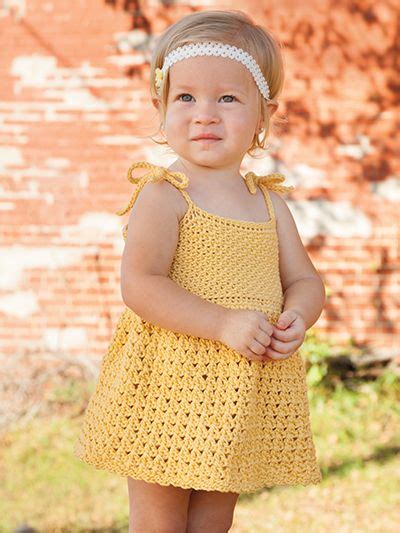 Crochet Girls Dress Pattern, Crochet Toddler Dress, Crochet Summer ...