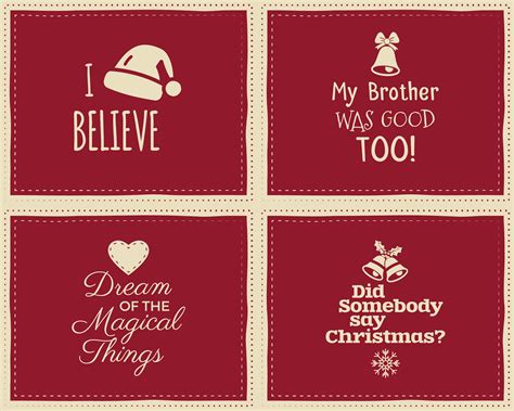 Set of Christmas funny signs, quotes backgrounds designs for kids - i ...