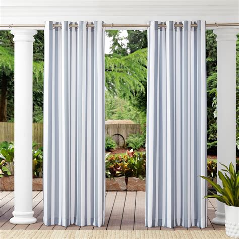 Better Homes & Gardens Cabana Stripe Outdoor Curtain - Walmart.com