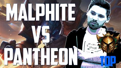 MALPHITE VS PANTHEON, TOP, GOLD, S9 - ON A PERDU ET BAH NON! - YouTube