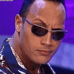 The Rock Eyebrow Raise Fan Made Art GIF | GIFDB.com