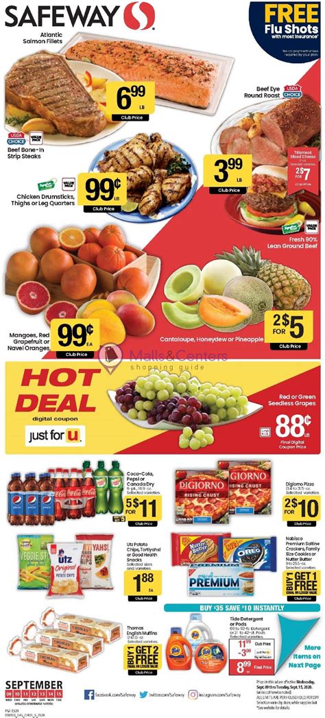 Safeway Weekly Ad - sales & flyers specials - MallsCenters