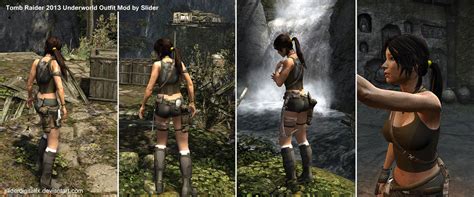 Tomb Raider 2013 Underworld Outfit Mod. by SliderDigitalFX on DeviantArt