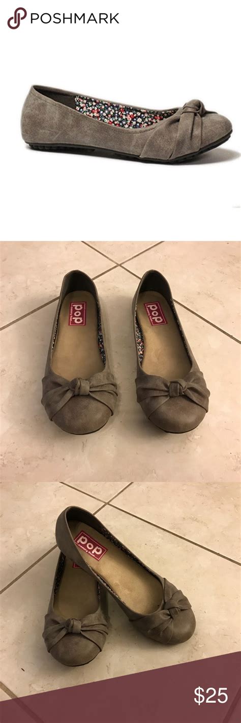 Jellypop Positive Grey Flats. NWOT. | Jellypop shoes, Grey flats, Flats