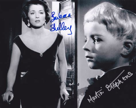 Shelley , Barbara + Martin Stephens : both signed 8" x 10" still from ...