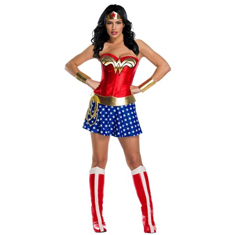 Halloween Women's Wonder Woman Plus Size Deluxe Adult Costume - Walmart.com