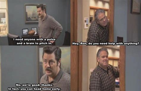 18 Of The Best Ron Swanson Quotes | Parks and rec quotes, Ron swanson ...